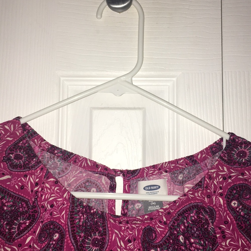 Pink pattern romper - Picture 2 of 3